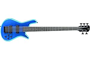 SPECTOR - PERFORMER 5 METALLIC BLUE, Basso Elettrico, Manico Bolt-on, Tastiera 24 Tasti Ebano, Pickup: H/H, Larghezza Capotasto: 46 mm, Colore Metallic Blue.
