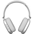 Wentronic Y01 Wireless Over Ear Headphones, Noise Canceling Bluetooth 5.3 Headphones with Microphones,Hi-Res Audio,48H Playtime,Foldable,Breathable Soft Earpads for iOS/Android/Samsung/PC-Silver