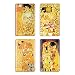 Produktbild M MORCART Gustav Klimt Kühlschrank Magnete Kitchen Magnets Für Office und Home Ausgezeichnetes Geschenk Für Friends und Family Set of 4