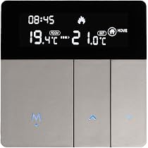 Wengart Termostato Fan Coil WiFi WG607AC – Controllo APP TUYA, 4 Tubi, Compatibile Con Alexa E Google Home, 230V Max3A