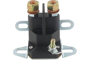 GREENSTAR - Relais De Démarreur - Pour Al-Ko, Ariens, AYP, Briggs & Stratton, Gutbrod, Husqvarna, MTD, Murray, Noma, Snapper, Stiga, Toro, Troy Bilt, Viking - 3 Bornes Fixations Latérales Inférieures