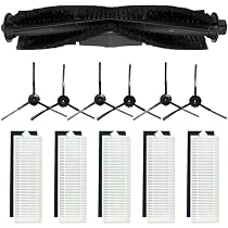 Fixbetter 2 spazzole a Rullo Principale per Proscenic M7 PRO M7 Max M8, per Uoni V980MAX, per HONITURE Q6, per Kyvol Cybovac S31 Accessori per aspirapolvere