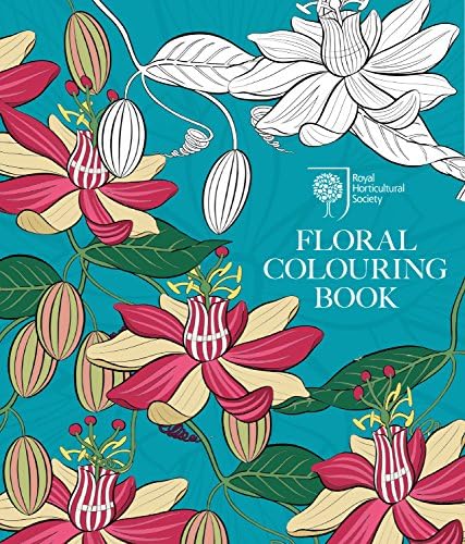 RHS Floral Colouring Book (Colouring Books)