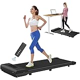 Bigzzia Tapis Roulant Elettrico Pieghevole,Walking Pad 10 km/h,Tappeto Corsa Extra Large 42CM,con telecomando e display LCD,T