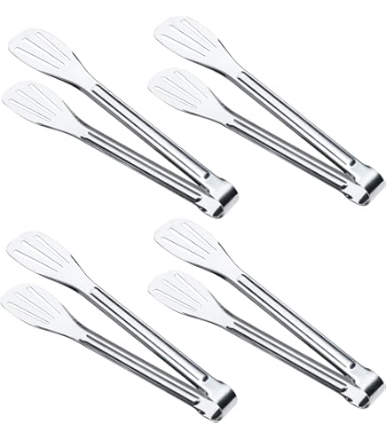 Cuillères Carrées Acier Inoxydable 18/10 - Lot De 3 - Design Miroir Poli - Lave-vaissable - Art De La Table