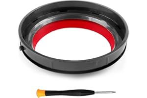 Choonjin Pierścień uszczelniający do pojemnika na kurz, kompatybilny z Dyson V10, pierścienie uszczelniające ze śrubokrętem do odkurzacza Dyson V10/SV12, części zamienne (do Dyson V10 SV12)