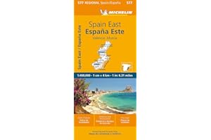 Mapa Regional España Este - Comunidad Valenciana, Murcia (11577): Straßen- und Tourismuskarte 1:400.000: 577