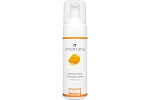 Orientana - Mousse Nettoyante Naturelle Pour Le Visage Et Les Yeux Kantola | Démaquillage Végétalien Naturel | Nettoyage En Douceur | Effet Hydratant Et Régénérant |Nourrit Et Lisse La Peau - 150 ml