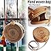 Produktbild Seasaleshop Damen Stroh Schultertasche Rattan Tasche Umhängetasche Beach-Handtasche Outdoor Strand Stroh Geflochten Gewebt Strandtasche Dual-Purpose Travel Sling Bag Umhängetasche by