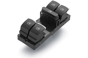 ‎MADLIFE GARAGE Madlife Garage 5ND959857 Fensterheber Fenster Schalter Schaltelement Fensterheberschaltelement Fensterheberschalter Vorne Links Golf V VI