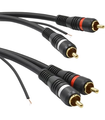 ortofon 6NX-TSW1010 RCA　1m Ortofon 6NX-TSW-1010R Tonearm Cable RCA - RCA Terminal 1.2m