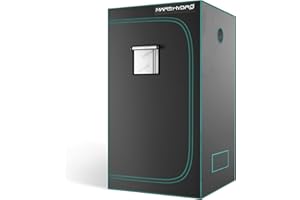 MARS HYDRO Tienda de campaña para cultivo (80 x 80 x 160 cm, para cultivo interior, reflectante, hidropónica, bandeja extraíble, para plantas y espacios de crecimiento