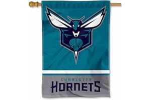 WinCraft Charlotte Hornets Double Sided House Banner Flag