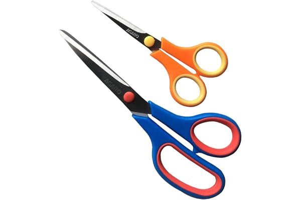 AGARO Alpha Double Set Scissor -8.5/5.5 inch - 2.3mm/1.5 mm