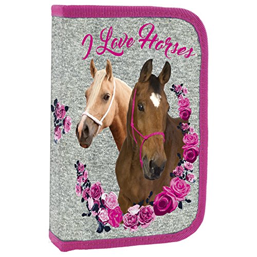 Preisvergleich Produktbild Piórnik z wyposazeniem jednokomorowy Konie 13