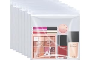 Hengxinc Airport Security Liquids Bags Transparent Airport Liquid Bag 20 x 20CM Hermetic Clear Travel Toiletries Bag Airline Approved Reusable Airport Liquid Bags for Airport Security… (8)