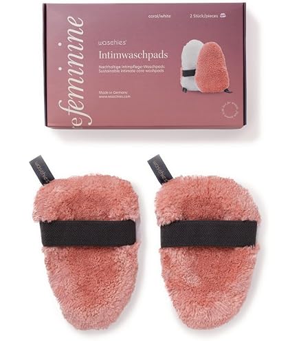 Waschies Lot De 6 Tampons Démaquillants Lavables Taupe - Réutilisables Et Doux Pour Peau Sensible