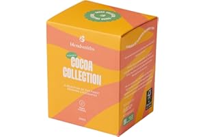 Blendsmiths Gourmet Drinking Chocolate Collection, Cocoa Box - 10 Sachets of 5 Flavors, Vegan, 10 Count