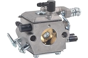 YWBL-WH Carburador Motosierras Reemplazo Compatible Chino 5200/4500/5800 52CC/45CC/58CC Aluminio Fundido a Presión para Corte de Madera Herramientas de Jardinería