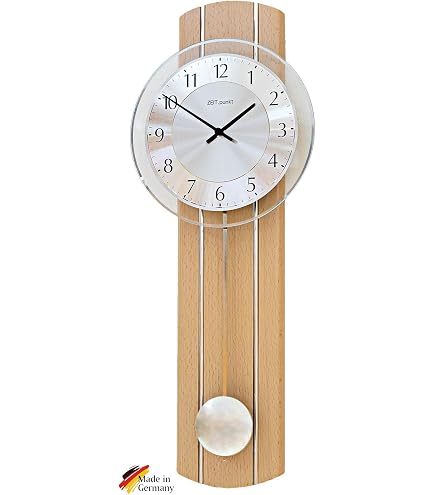 Horloge Murale Hermle-Linford 57 Cm - Pendule Régulateur - Neuf Avec Boîte