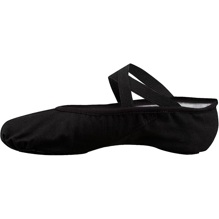 Alista Stretch Pro Balletschoenen | Elastisch Canvas Balletschoen met Splitzool | Vegan