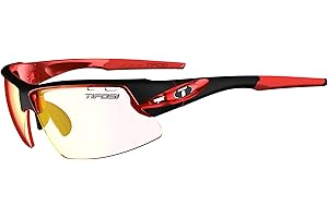 Tifosi Crit Sport Performance Sonnenbrille, schwarz/red, 160 mm