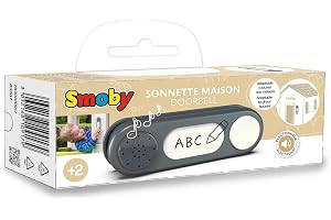 Smoby 7600810917 - Elektronisk Dörrklocka - Elektronisk Dörrklocka för Smoby Lekhus, Från 2 år
