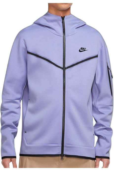 Nike Herren Sportswear Light Thistle Tech Fleece Full-Zip Hoodie - XL,  Lichtdistel, X-Large : Amazon.de: Fashion