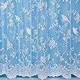 John Aird Robyn Design Net Curtain - Width Sold By The Metre (Drop: 36"/91cm)
