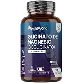 Magnesium Glycinate 1432mg with Vitamin B6-180 Vegan Capsules | 3 Months Supply - Provides 200mg of Pure Magnesium, Non-GMO o
