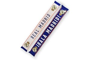 R ROGER'S Bufanda doble cara Real Madrid ¡Hala Madrid!
