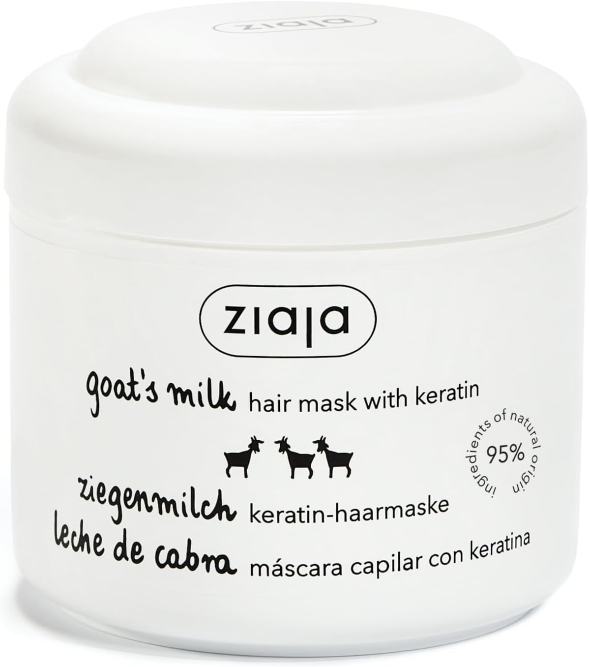 Ziaja Leche De Cabra Mascarilla Para El Cabello 200Ml 236 gr
