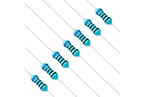 Chanzon 100pcs 1/4W (0,25W) 6,8K Ω Ohm 6k8 Metallfilm-Fest widerstand 0,01 ±1% Toleranz 6,8KR MF Durchsteck widerstände Strombegrenzung Rohs-zertifiziert Resistor