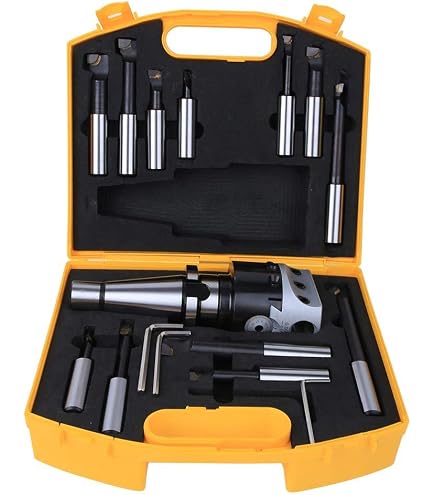 Tête D'alésage Rugueuse à Double Tranchant RBH/TCT - Plage 19-204mm, Pour Porte-outils BT30/BT40/BT50, Interface LBK