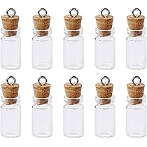 30 x mini bouteilles en verre avec liège 40 ml petites bouteilles en
