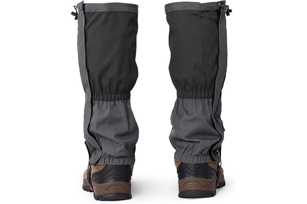 Vandring Gaiters Män, Klättring Vandring Legging Gaiters Gaters Skotövlar Täckning Black 1 par Utomhus Vattentät Sport