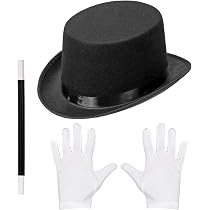 WIDMANN Hut & Fliege Im Rosa Tartan – Karneval, Themenparty, Unisex, Bequem & Pflegeleicht