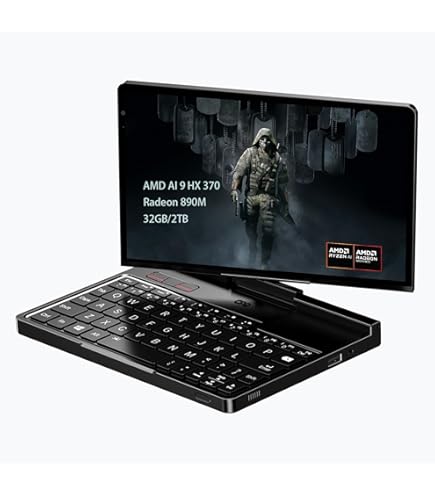 ONE XPLAYER G1 Handheld PC with AMD Ryzen AI 9 HX 370, 2-in