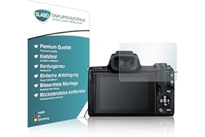 Slabo 4 x folia ochronna do Canon EOS M50 folia ochronna na ekran Krystalicznie czysta niewidoczna wyprodukowana w Niemczech