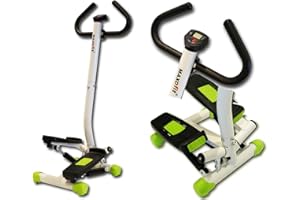 MAXOFIT IHR PARTNER FÜR SPORT UND FREIZEIT MAXOfit® Stepper Greenline MF-15 avec Guidon et Compteur électronique