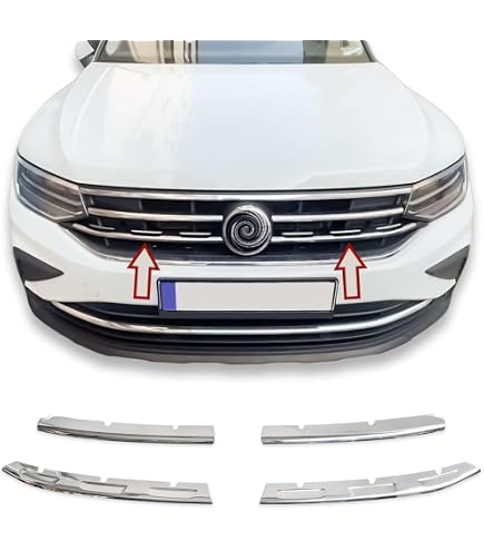 Kühlergrill Mit Chromleisten (Golf 5) | Ahw- - VW AUDI Original Ersatzteile Und Zubehör