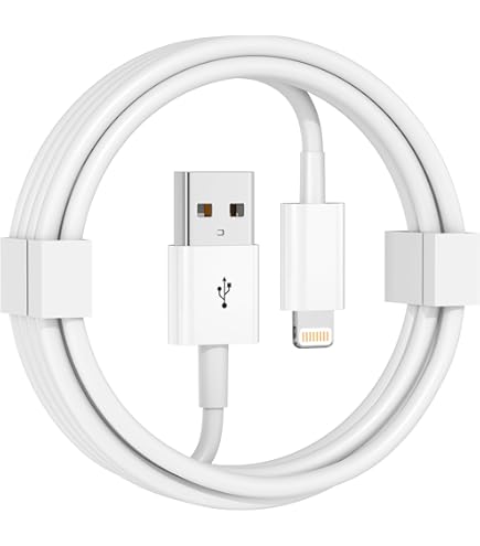 OIITH for Apple MFi Certified Short iPhone Charger Cable 3 Pack 1