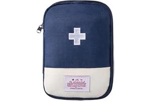 DEMIAWAKING IT Demiawaking Borsa Porta Medicine da Viaggio Borsa Primo Soccorso Vuota Organizzatore Medicine per Campeggio Viaggio