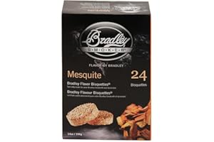 BRADLEY SMOKER BRADLEY MESQUITE FLAVOR SMOKERS BISQUETTES (PACK OF 24)