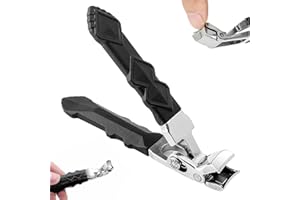 WUSANNA Tagliaunghie Siero Acciaio Inossidabile Siero Tagliaunghie Adatto Per Uomini e Donne Anziani In Saloni Manicure