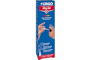 Urgo - Aftas Gel Junior - Tratamiento de aftas, llagas y pequeñas heridas bucales - Gel de 8 ml