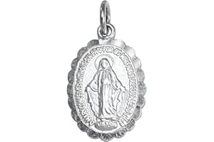 jewellerybox Sayers London Sterling Silver Miraculous Medal