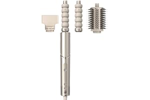 Shark FlexStyle 3-i-1 airstyler och hair dryer/hårfön, HD426SLEU | Locktänger med automatisk omslutning, oval borste, koncentrator, inga värmeskador, StarDust, HD426SLEU