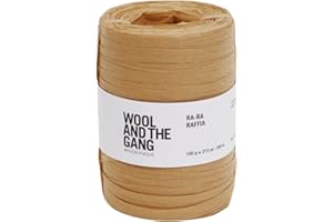 Wool and the Gang Ra Ra Raffia, Tropez Tan (221), 100g