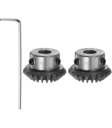 Ingranaggio Conico 90 Gradi - 1.5 Modulo, 20 Denti, Foro Da 8-15mm Per Applicazioni Meccaniche - Foto 8